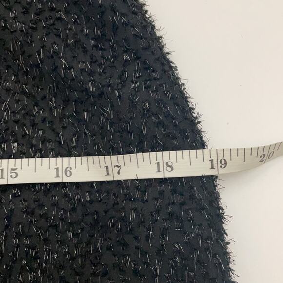 H&M Bodycon Dress Black Metallic Modern - Picture 12 of 16